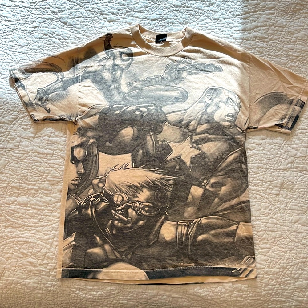 Marvel avengers men’s khaki colored T-shirt